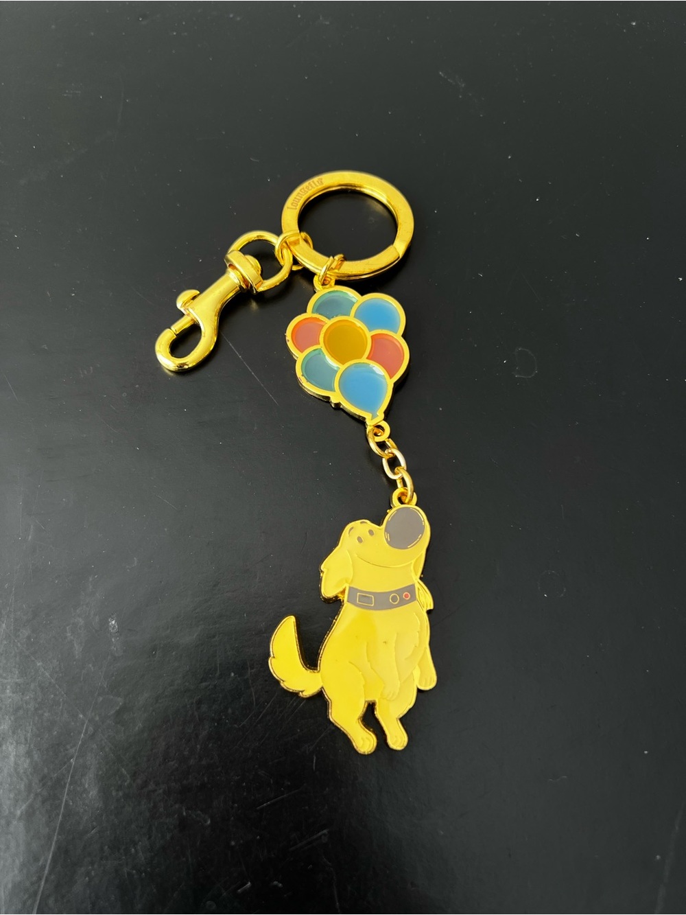 Loungefly Disney Pixar Up Dug Balloons Stained Glass Keychain